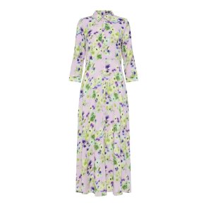 Yassavanna long shirt dress lilac