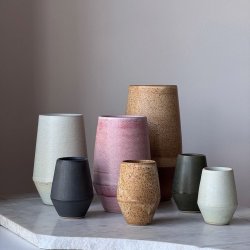 Oda garden vase medium rosa 