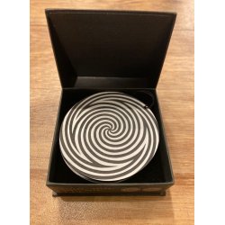 Felius kugler spiral sort/hvid