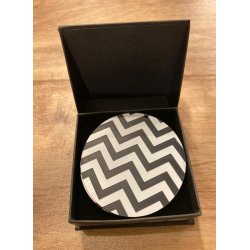 Felius kugler zigzag sort/hvid