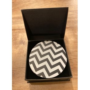 Felius kugler zigzag sort/hvid