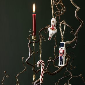 Julepynt sukkerstok ballerina n�dde