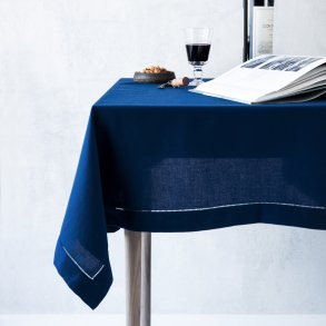 Bl� dug med huls�m 140x340