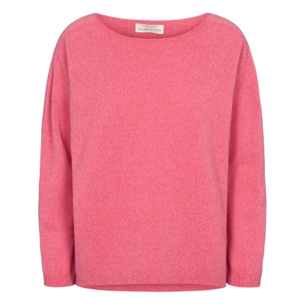 Leda wool pink melange 