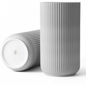 Lyngby Vase 20 cm light Grey