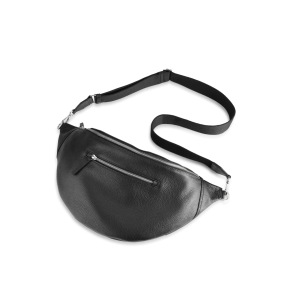 Adriana XL bum bag grain black