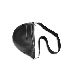 Adriana XL bum bag grain black