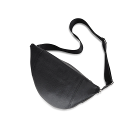 Adriana XL bum bag grain black