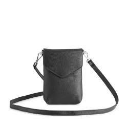Carly mobile bag grain Black