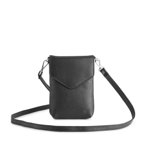 Carly mobile bag grain Black
