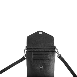 Carly mobile bag grain Black