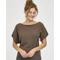 Vivienne vest cacao